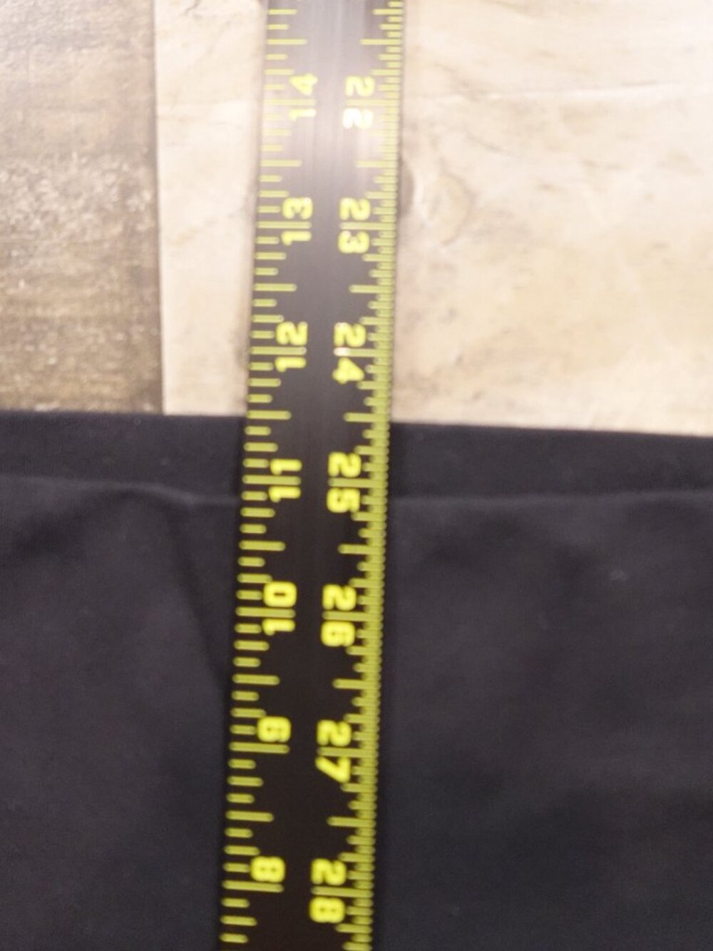 Lululemon High Rise Crop Leggings Women's Size 4‎ Black 25.5" Yoga Active - Picture 5 of 13